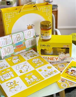 Mrs Bee中秋限定優惠組合，人蔘蜂蜜禮盒+月餅